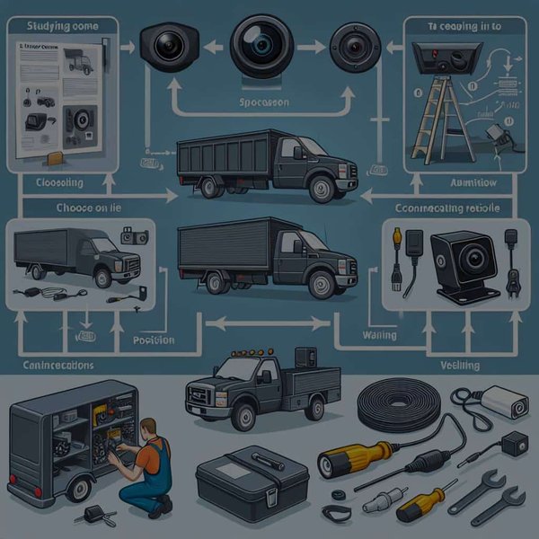 Comment choisir et installer une caméra de recul pour un véhicule utilitaire avec remorque?