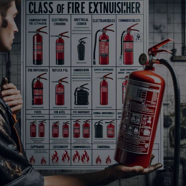 Comment sélectionner un extincteur de classe appropriée pour un atelier de réparation automobile?